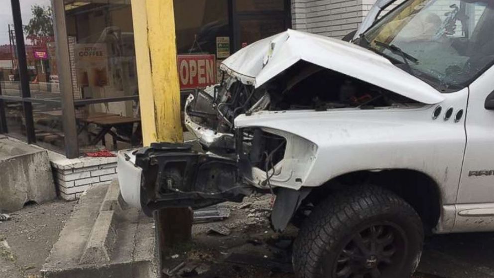A driver was arrested for DUI on Friday, June 8, 2018, after he slammed into the front of a donut shop in Auburn, Washington.