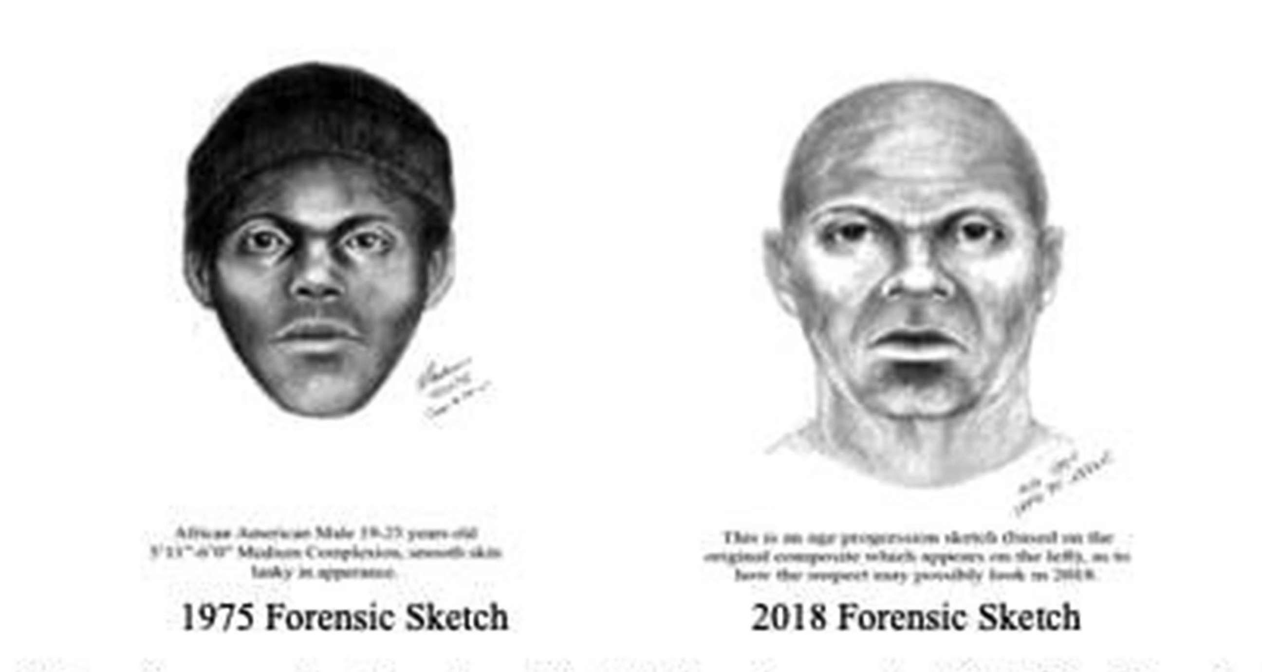 PHOTO: Forensic age progression sketches released by the San Francisco Police Department show the suspect being sought in the serial homicide case referred to as the "Doodler".