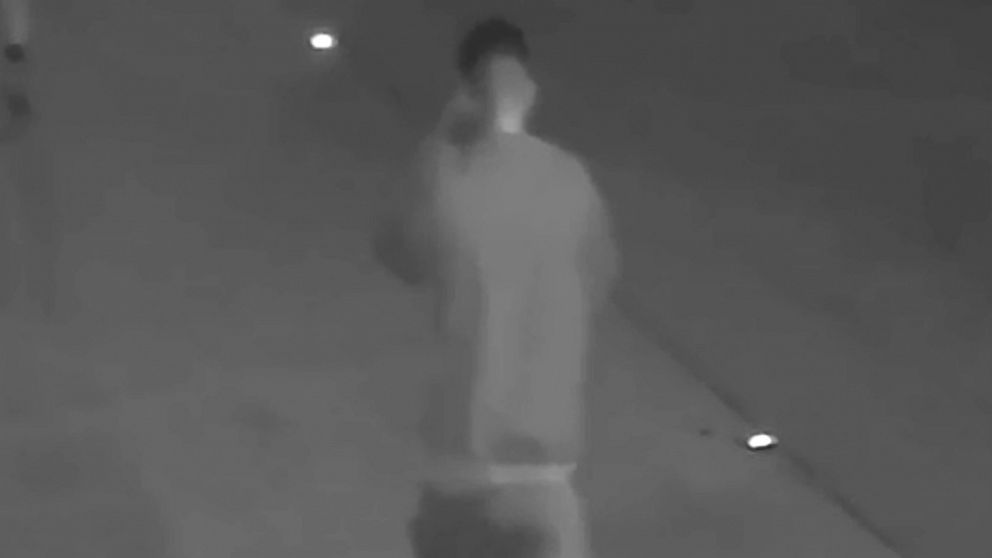 PHOTO: The Harris County Sheriff’s Office in Texas released surveillance video of persons of interest in the double murder of a husband and wife on Jan. 11, 2018.