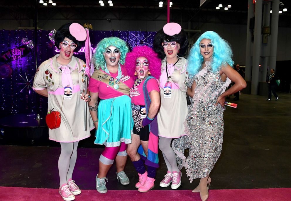 PHOTO: Guests during the 2019 RUPAUL DRAGCON NEW YORK, Day 1, held at the Jacob Javitz Center in New York, Sept. 6, 2019. 
