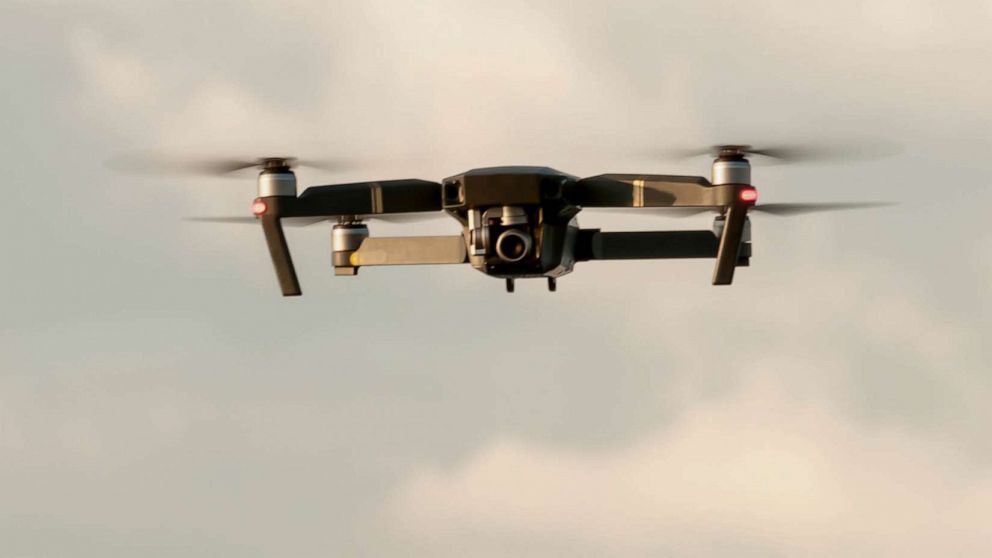 VIDEO: Colorado rancher spots squadron of drones flying at night