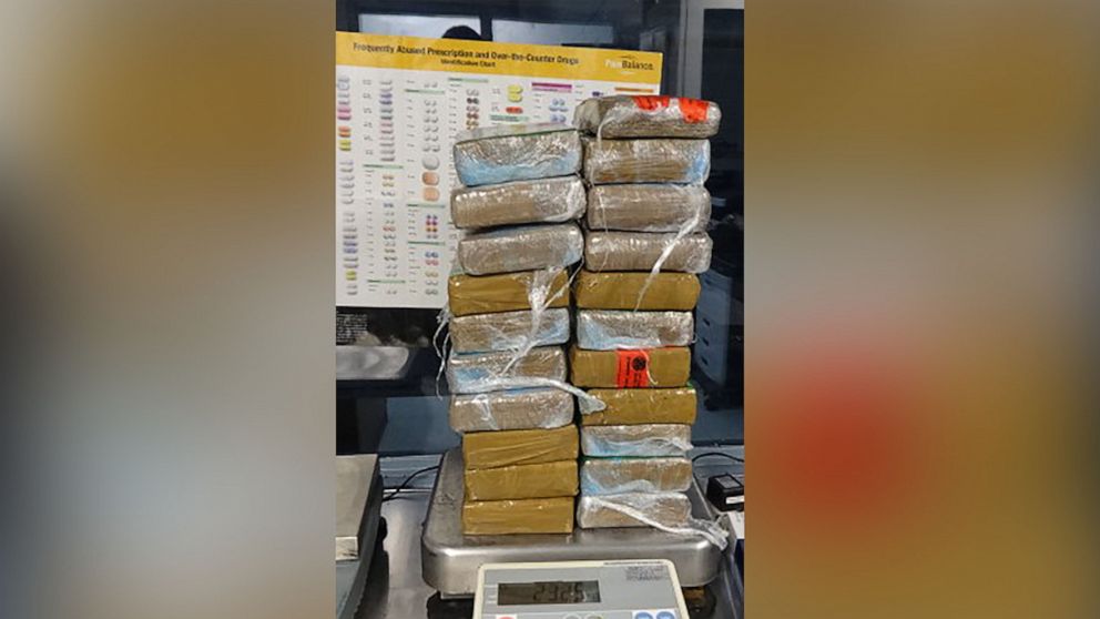 Man arrested with $500k of cocaine in car with wife, baby son - ABC News