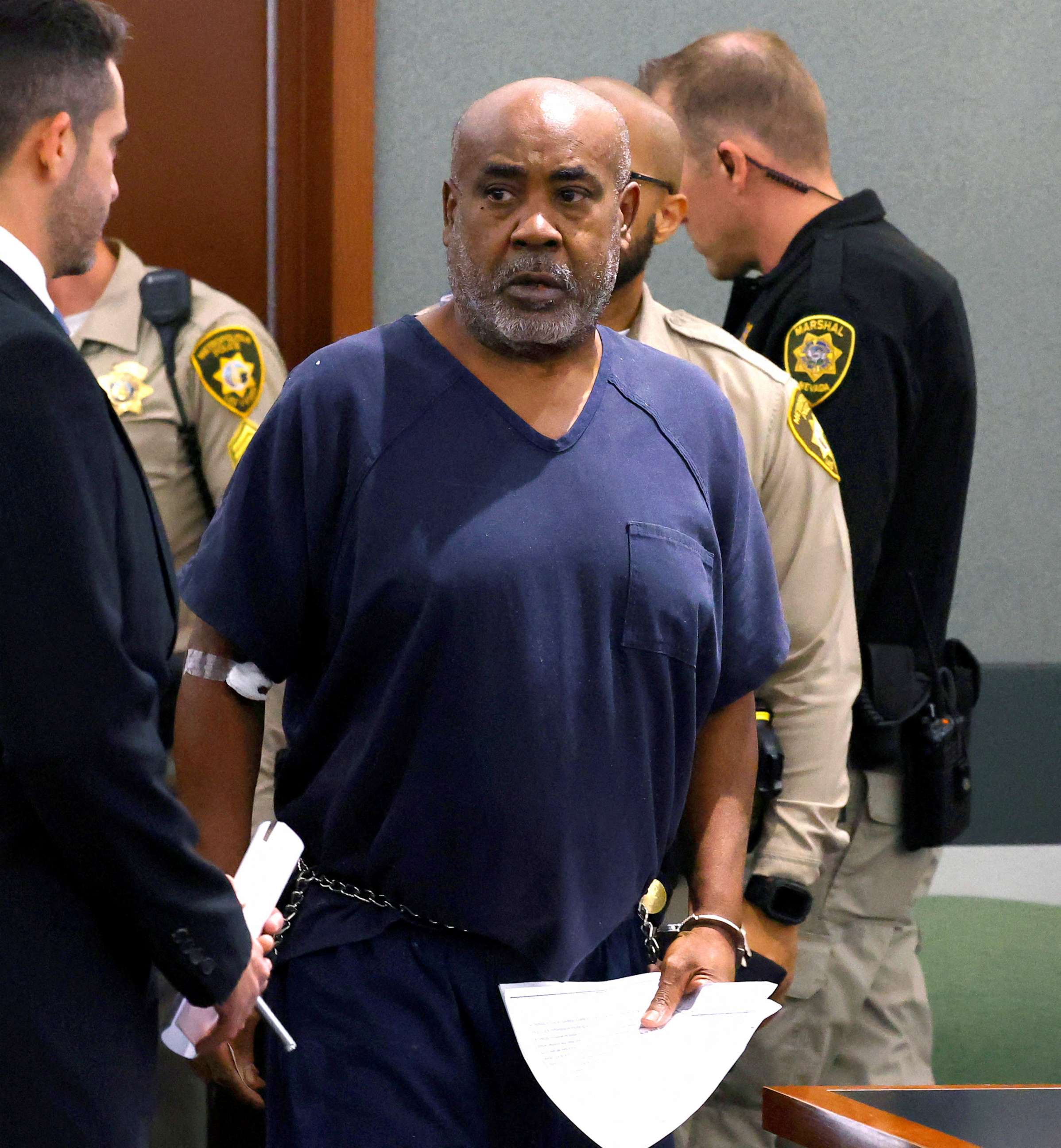 Tupac Shakur murder suspect Duane Davis pleads not guilty during twice ...