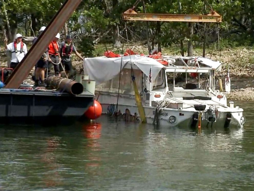 Duck boat not certified to operate in winds over 35 mph ...