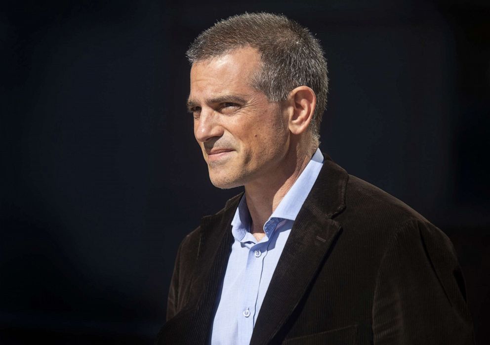 PHOTO: Fotis Dulos walks into Stamford Superior Court, June 26, 2019 in Conneticut.