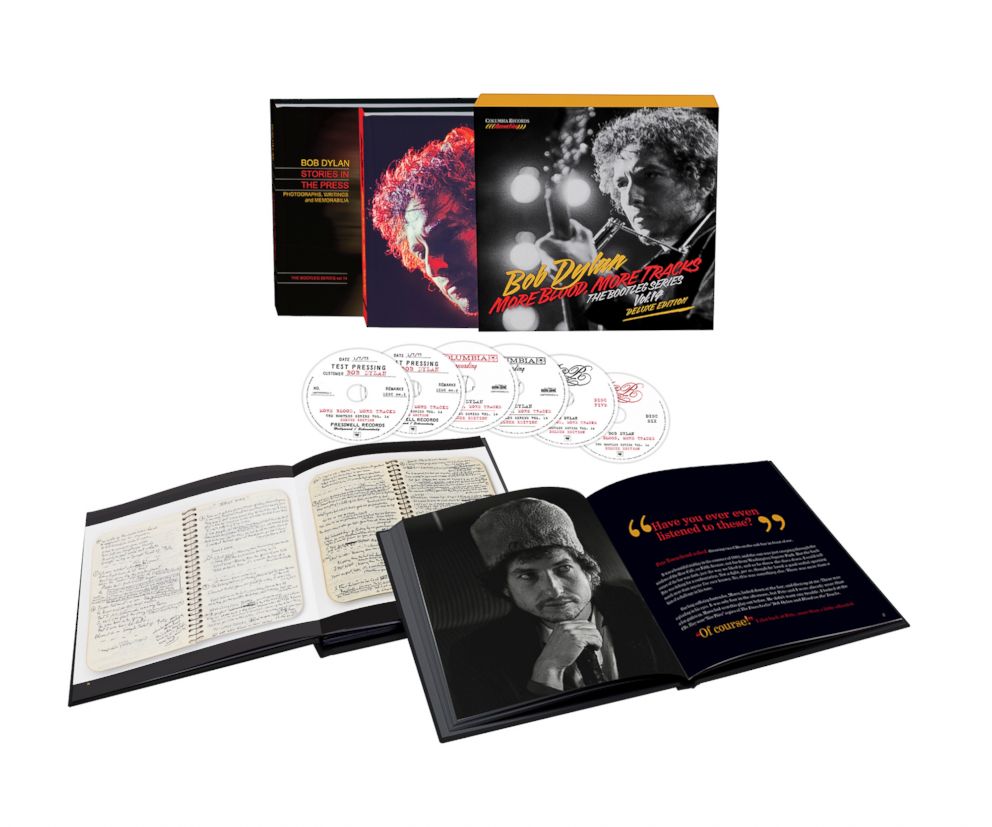 PHOTO: The new ‘More Blood, More Tracks’ six-CD box set. 