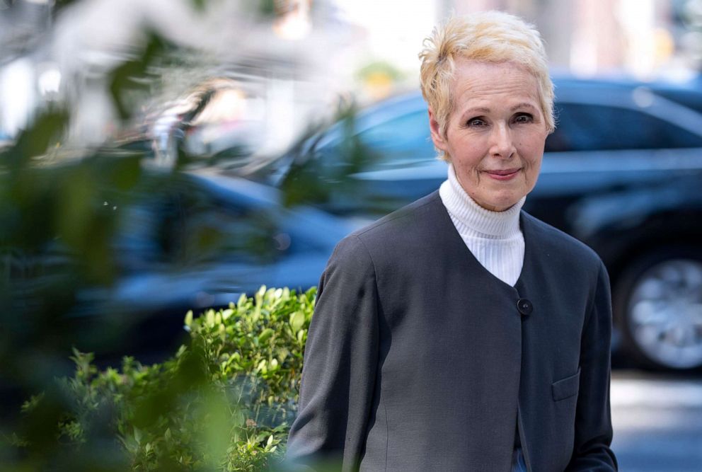 PHOTO: In this June 23, 2019, file photo, E. Jean Carroll is photographed in New York.