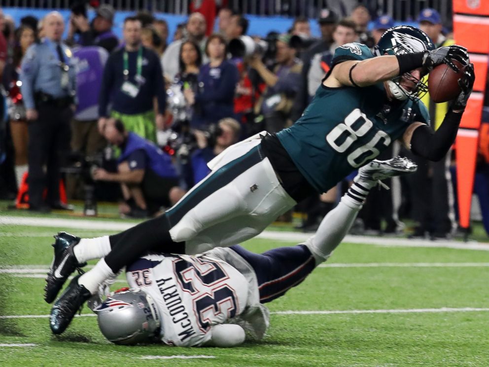 Eagles tight end says he thought Super Bowl winning play was 'an easy