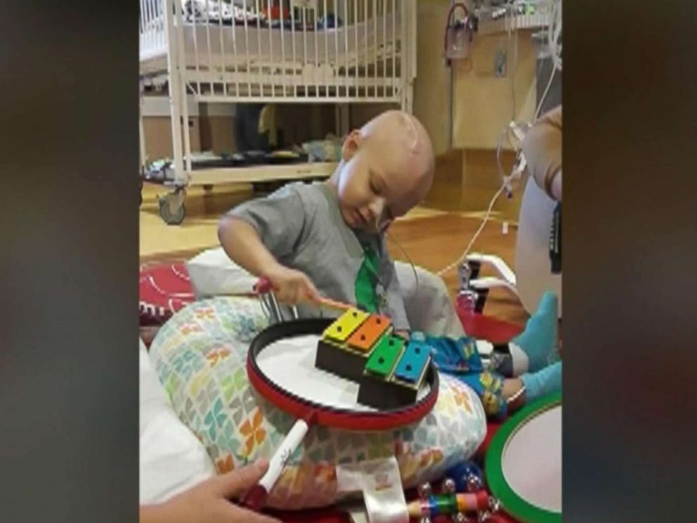 PHOTO: Todd Allen of Ohio is throwing his two-year-old son, who was diagnosed with aggressive cancer in May, a Christmas celebration after doctors said his son would not live until December.