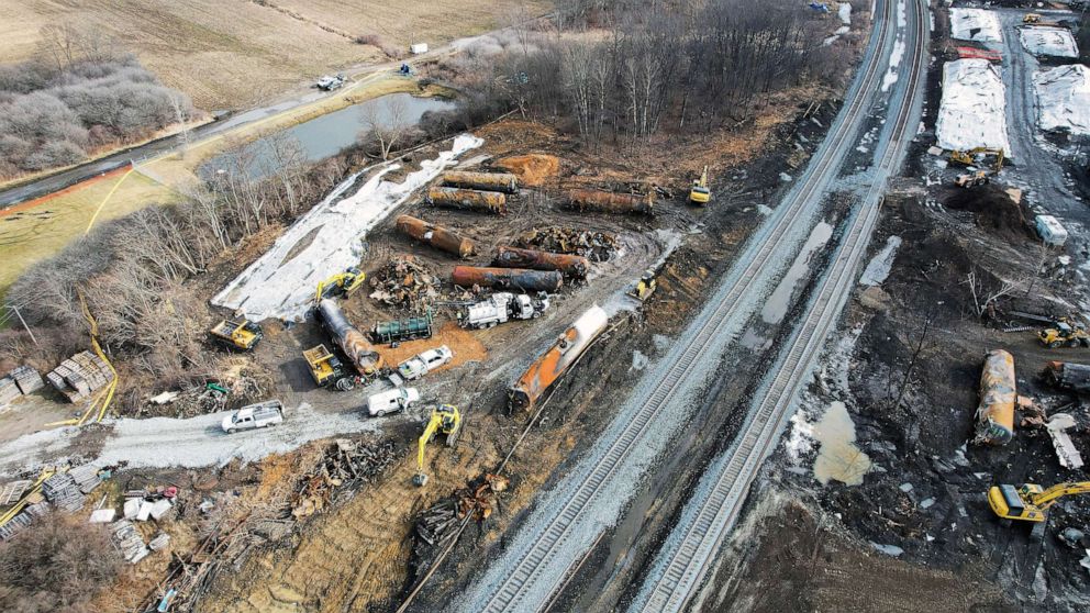 2nd Norfolk Southern train derails in Ohio, no hazardous materials ...