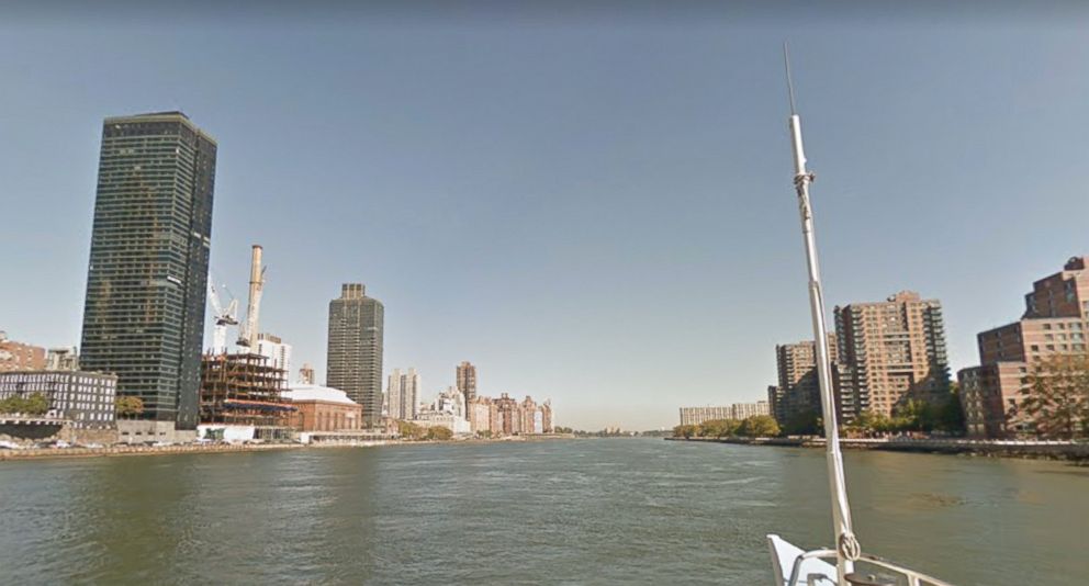 PHOTO: One East River Place in Manhattan and 30 River Road on Roosevelt Island are seen here.