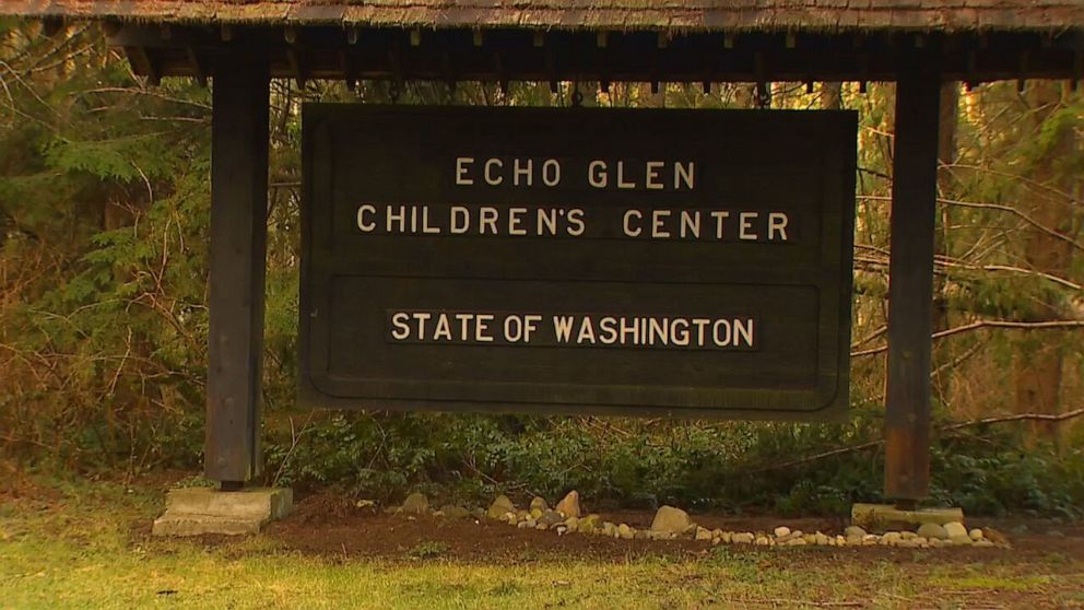PHOTO: In this screen grab taken from video, the sign for Echo Glen Children's Center in Snoqualmie, Wash., is shown.