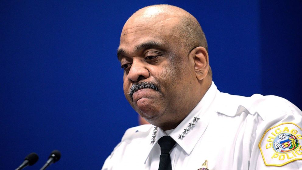 Superintendent Eddie Johnson said the officer works in the same Chicago district where his father worked before retiring in October.