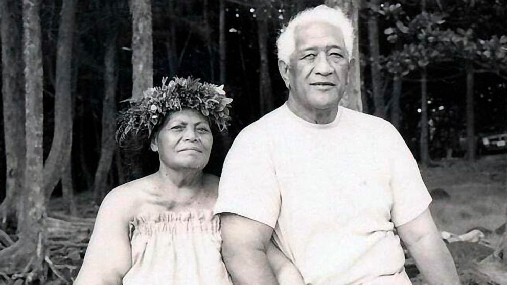 PHOTO: The late Native Hawaiian hula teacher Edith Kanaka'ole and her husband Luka Kanaka'ole.