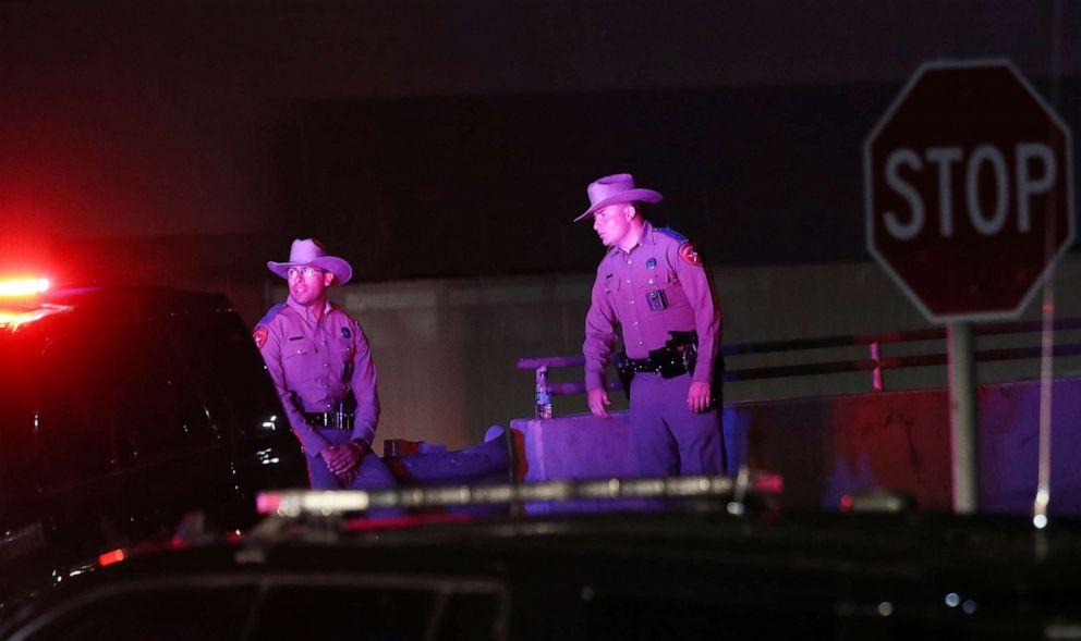 PHOTO: Police keep watch outside Walmart near the scene of a mass shooting, Aug. 3, 2019, in El Paso, Texas.