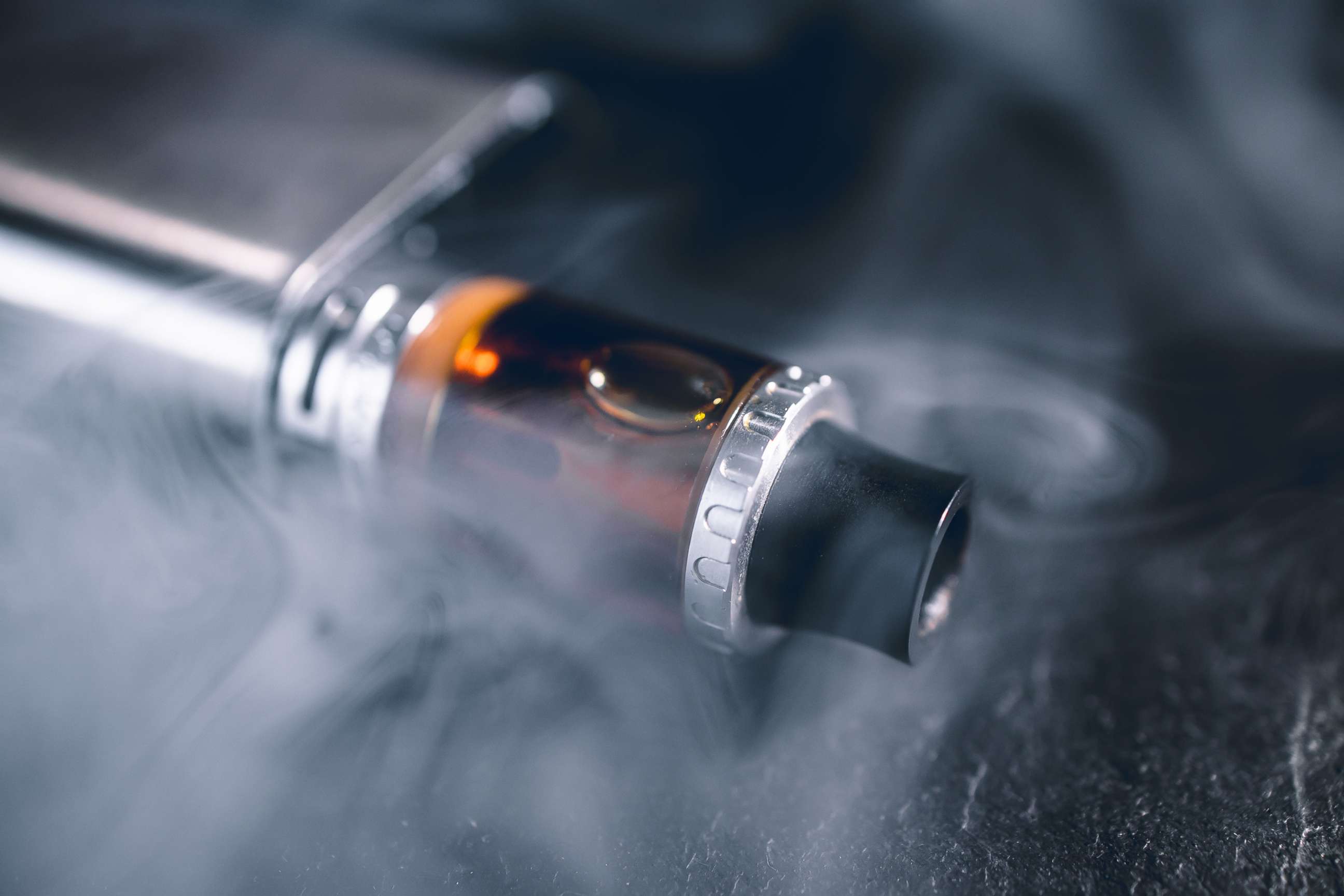 PHOTO: An electronic cigarette sits on a table in an undated stock photo.