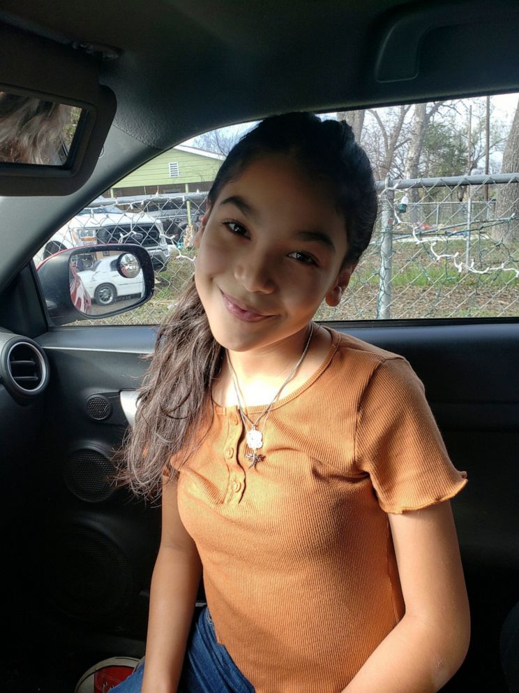 PHOTO: This undated photo provided by Sandra Torres shows her daughter Eliahna Torres, 10, who was one of 19 children and two teachers massacred at their elementary school in Uvalde, Texas.