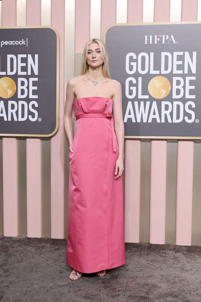 PHOTO: Elizabeth Debicki attends the 80th Annual Golden Globe Awards at The Beverly Hilton on Jan. 10, 2023, in Beverly Hills, Calif.
