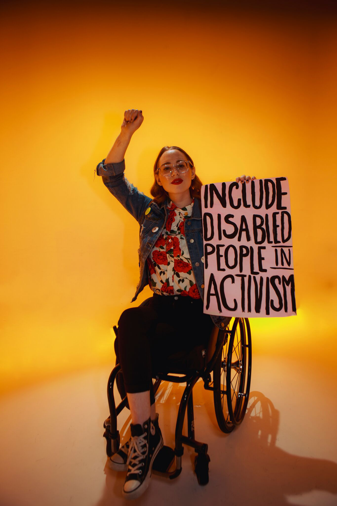 PHOTO: The 17-year-old behind @elliewheels, Ellie uses her Instagram account to bring visibility to disability rights, women's rights, and LGBTQ rights.