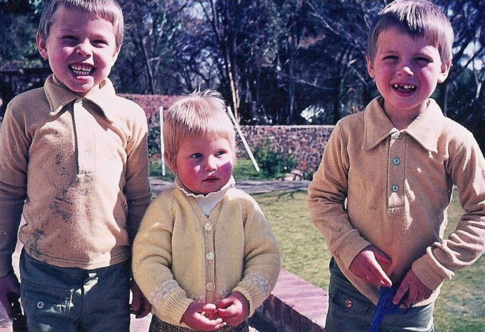 PHOTO: Elon, Tosca and Kimbal Musk as children in South Africa.