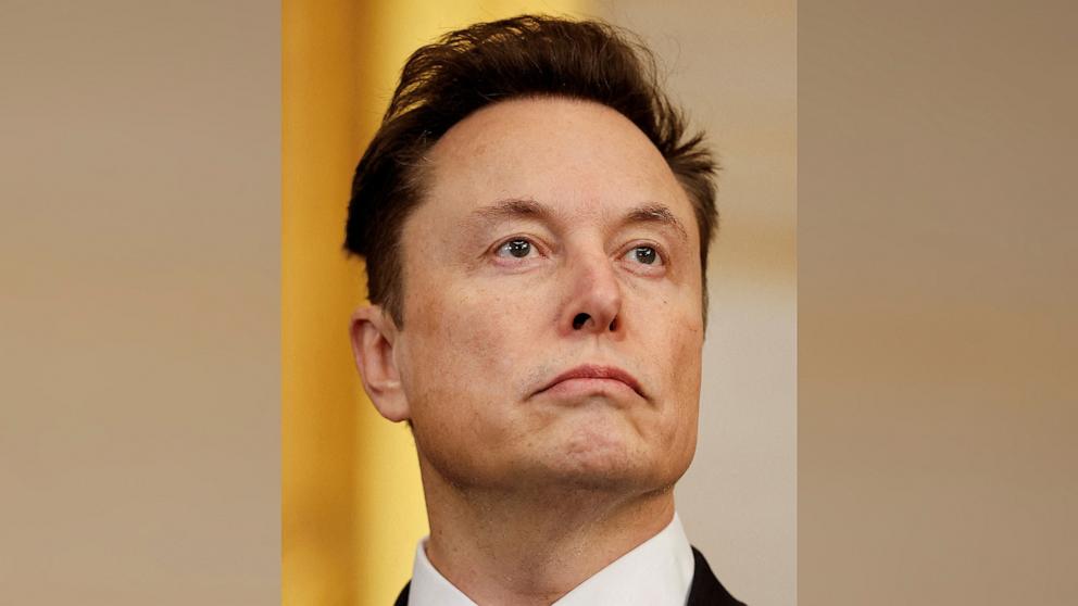 PHOTO: Tesla and SpaceX CEO Elon Musk attends the inauguration of U.S. President-elect Donald Trump in the Rotunda of the U.S. Capitol, Jan. 20, 2025 in Washington.
