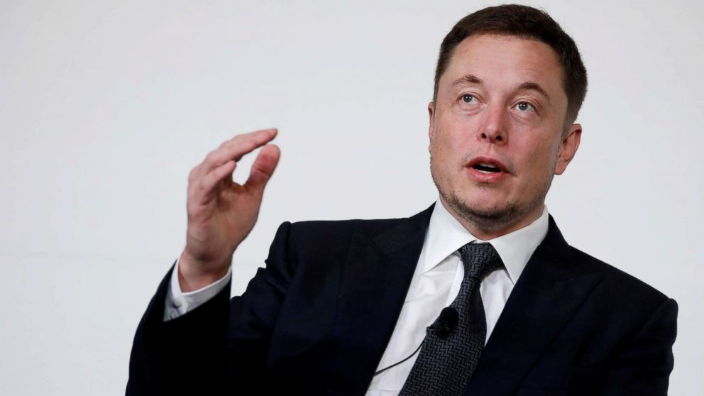 Elon Musk, founder, CEO and lead designer at SpaceX and co-founder of Tesla, speaks at the International Space Station Research and Development Conference in Washington, D.C., July 19, 2017. 