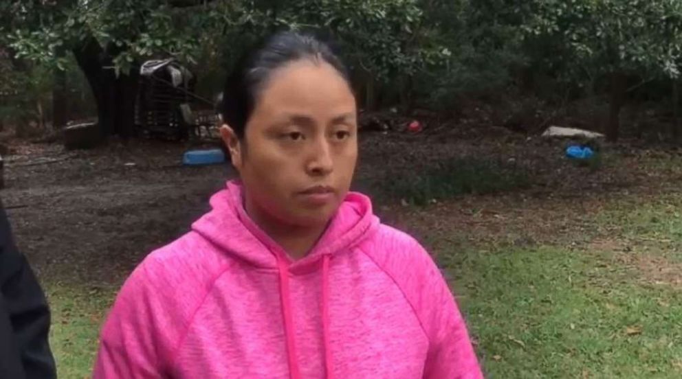 PHOTO: Elsa Hernandez, the mother of missing North Carolina teen Hania Noelia Aguilar, spoke about her daughter's kidnapping on Thursday, Nov. 8, 2018.