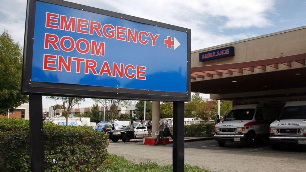 PHOTO: A Sept. 30, 2011 file photo shows an emergency room entrance at a hospital in Santa Clarita, Calif.
