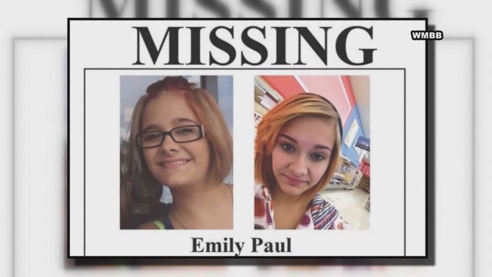 PHOTO: Emily Paul of Southport, Fla., is pictured in images shared on a missing poster released after she went missing in 2013.