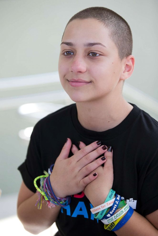 PHOTO: Emma Gonzalez pauses during an interview, June 4, 2018, in Parkland, Fla.