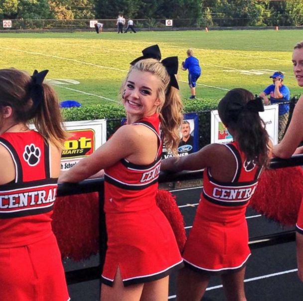 College Cheerleaders Exposed
