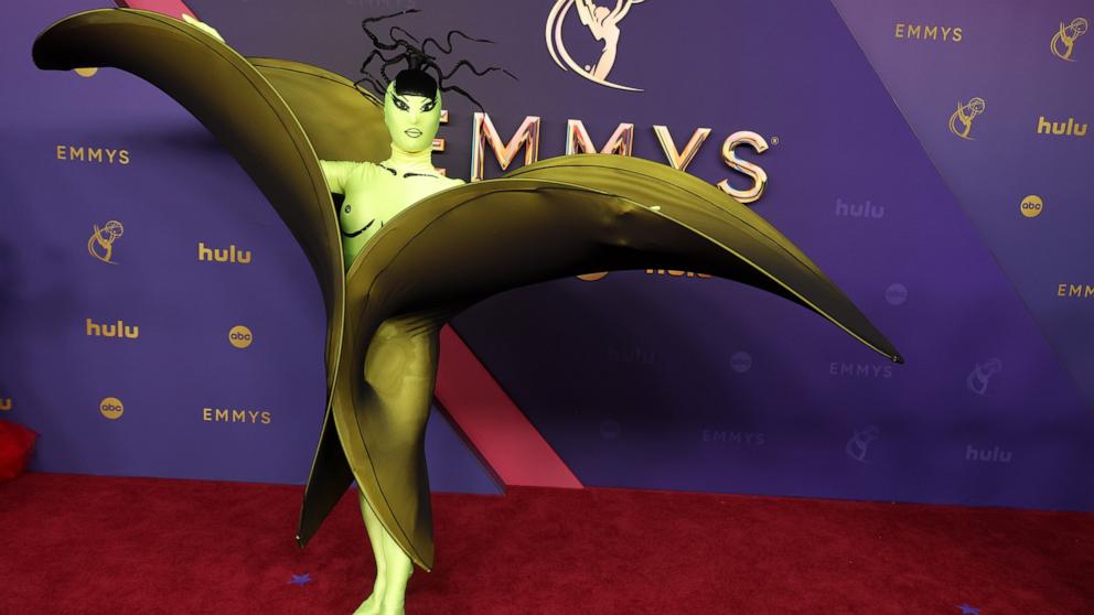 PHOTO: Nymphia Wind attends the 76th Primetime Emmy Awards, Sept. 15, 2024, in Los Angeles.