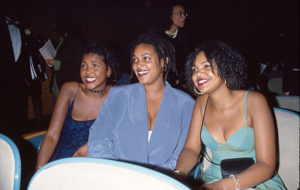 PHOTO: From left, the daughters of actor Bill Cosby, Ensa, Erika, and Evin.