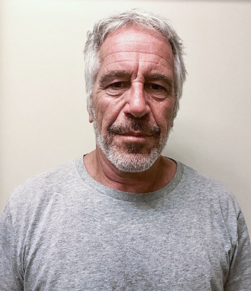 PHOTO: An undated handout photo made available by New York State Division of Criminal Justice showing Jeffrey Epstein, issued 25 July 2019.