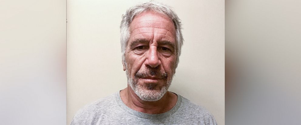 PHOTO: An undated handout photo made available by New York State Division of Criminal Justice showing Jeffrey Epstein, issued 25 July 2019.
