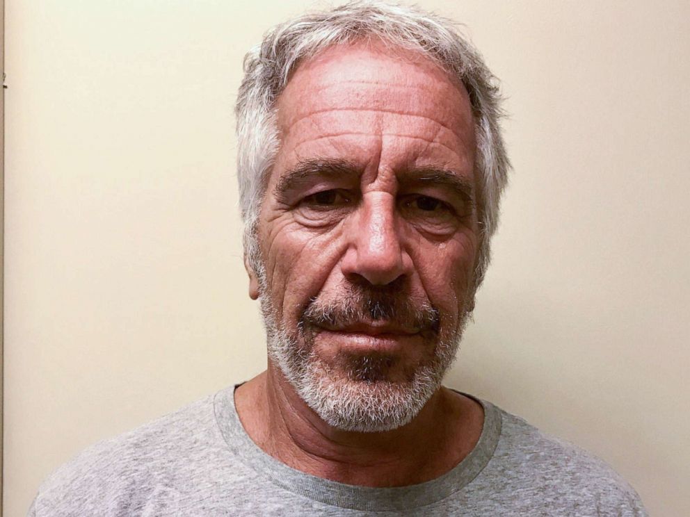 PHOTO: An undated handout photo made available by New York State Division of Criminal Justice showing Jeffrey Epstein, issued 25 July 2019.