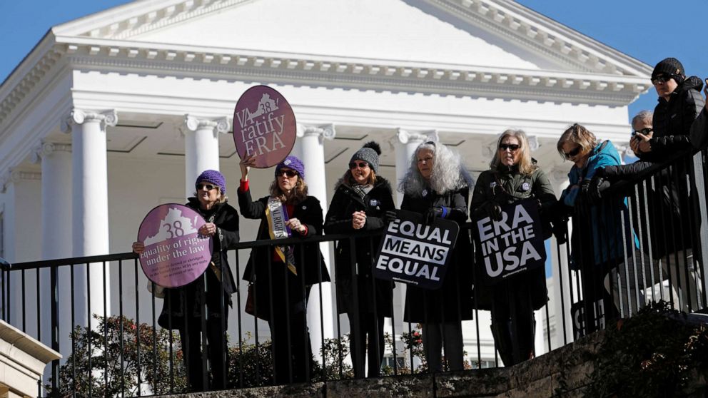 Government Equal Rights States sue federal government to enact Equal Rights Amendment - ABC News