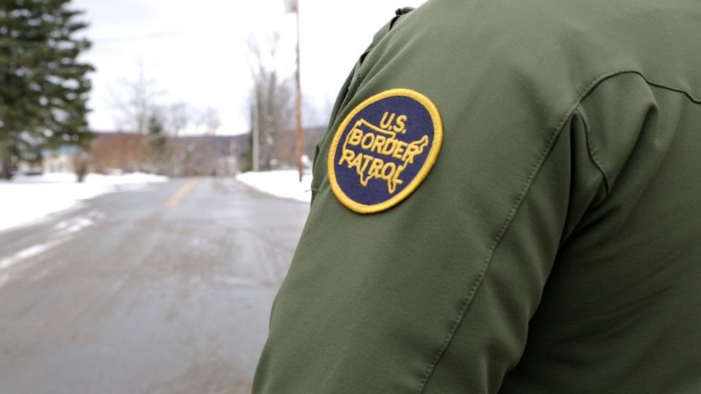 PHOTO: Border patrol agent in charge of Newport Station, Erik Lavallee, stands in front of his post in Newport, Vermont. 