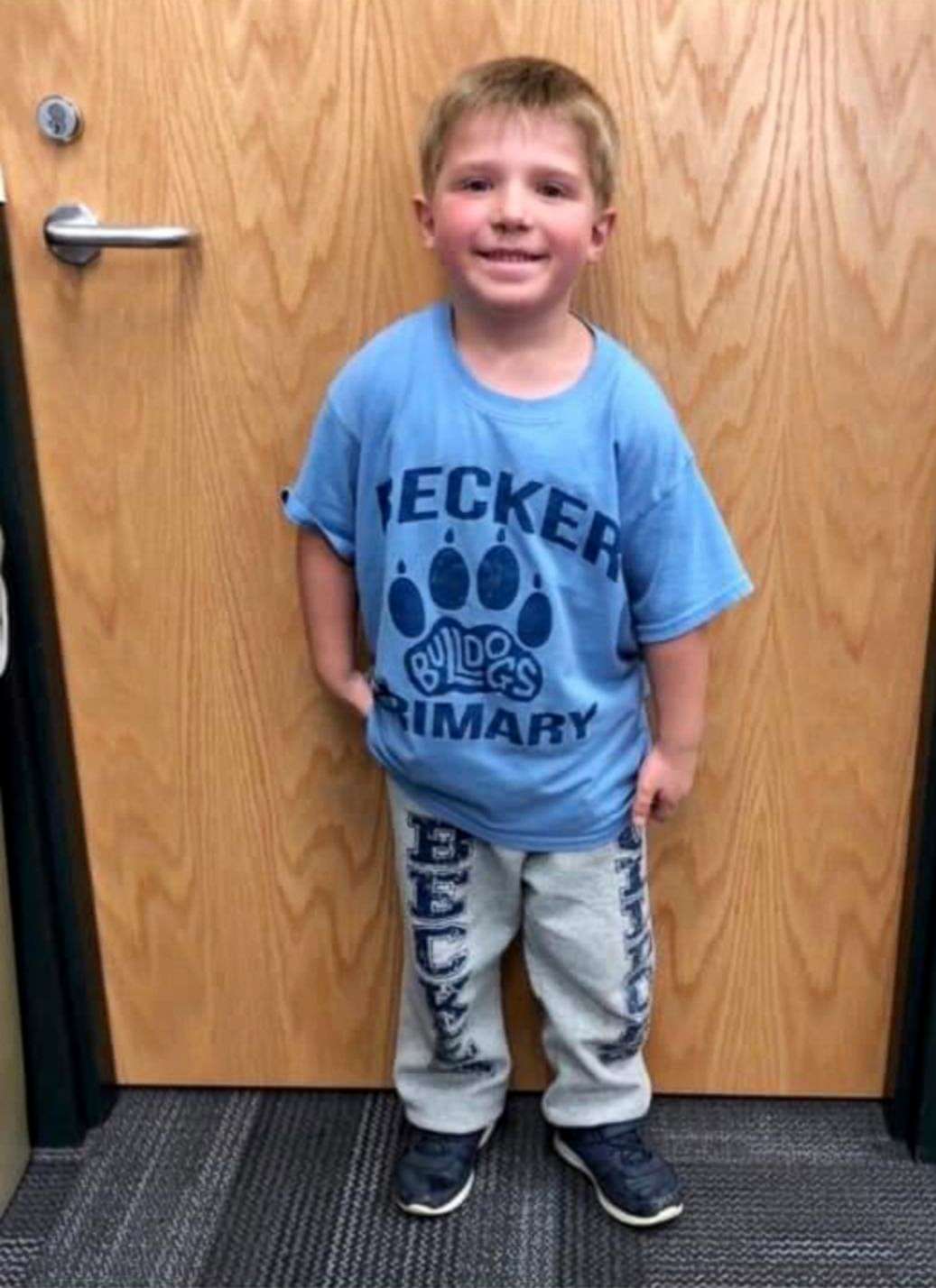 PHOTO: Ethan Haus, 6, was found safe on Oct. 16 after going missing overnight in Palmer Township, Minnesota.