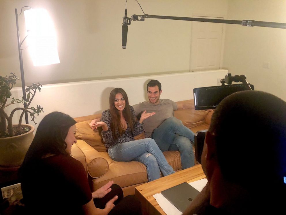 PHOTO: Dr. Evan Antin was joined by his fiancée Nathalie Basha in an interview with "Nightline."