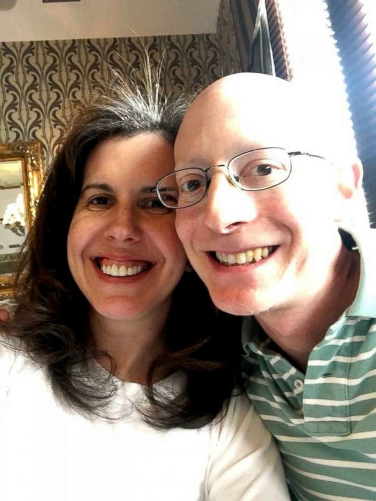 PHOTO: Evan Freiberg, a rare cancer survivor, is photographed here with his wife, Felicia Freiberg