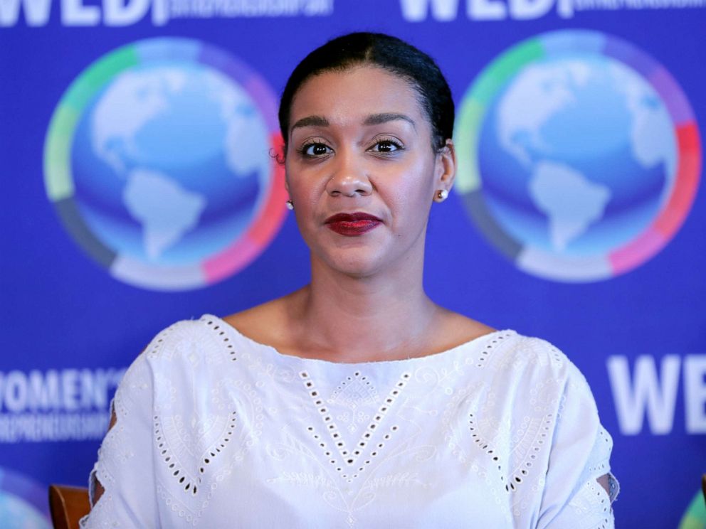 PHOTO: Entrepreneur Evita Robinson at the United Nations headquarters in New York City, Nov. 17, 2017.