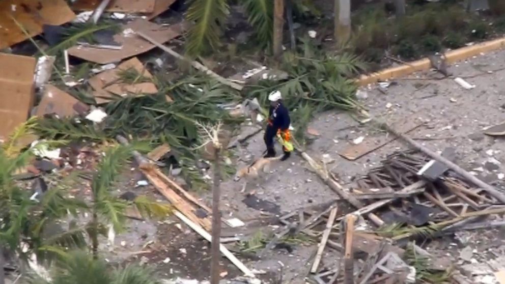 PHOTO: First responders at the scene of an explosion in Plantation, Fla., July 6, 2019.