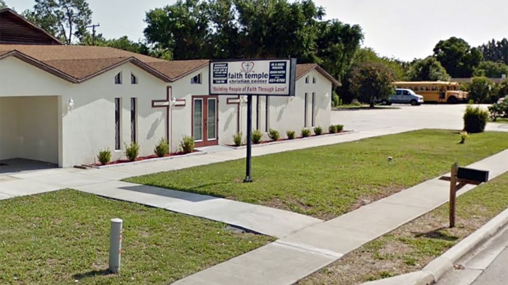 PHOTO: The Faith Temple Christian Center in Rockledge, Fla., is pictured in a Google Maps Street View image captured in 2011.