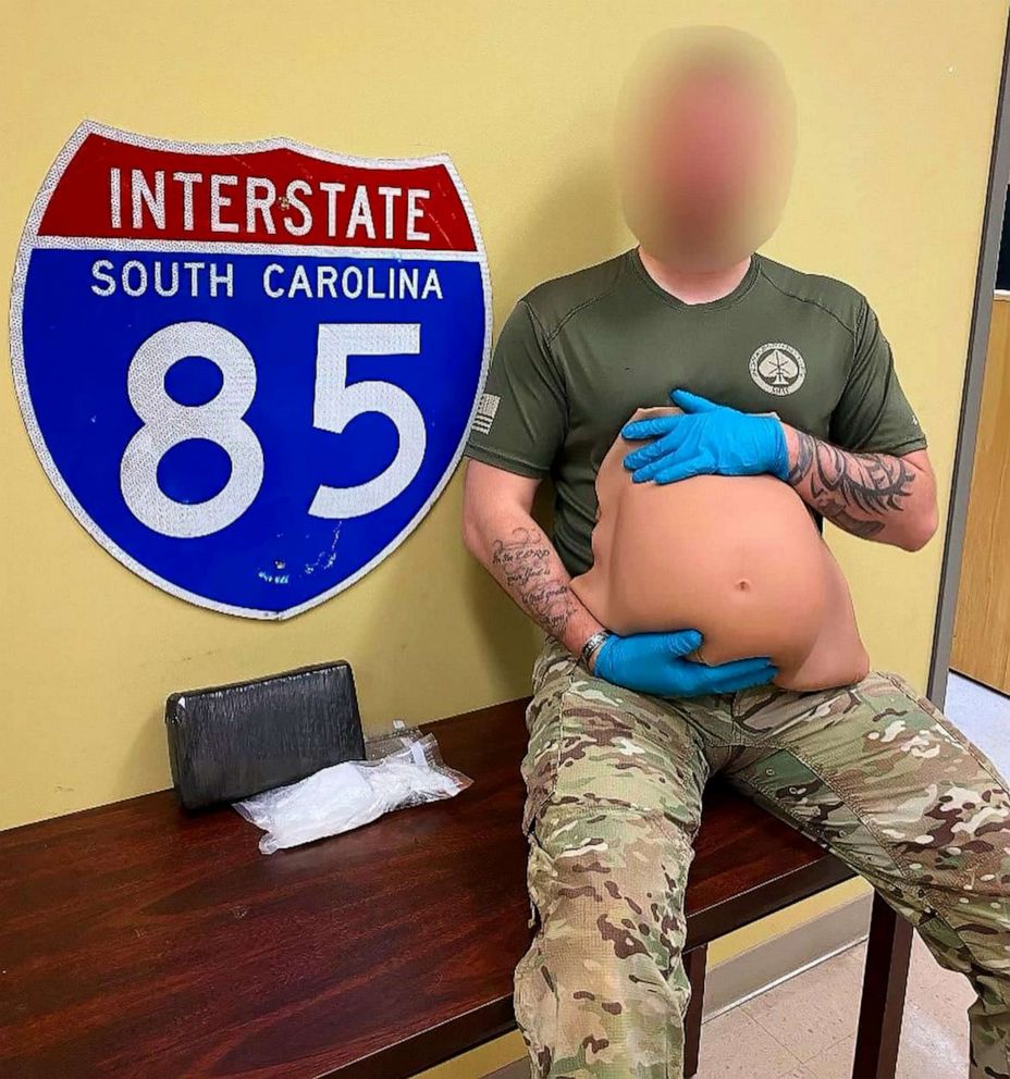 Woman hid over three pounds of cocaine under fake pregnant belly: Sheriff