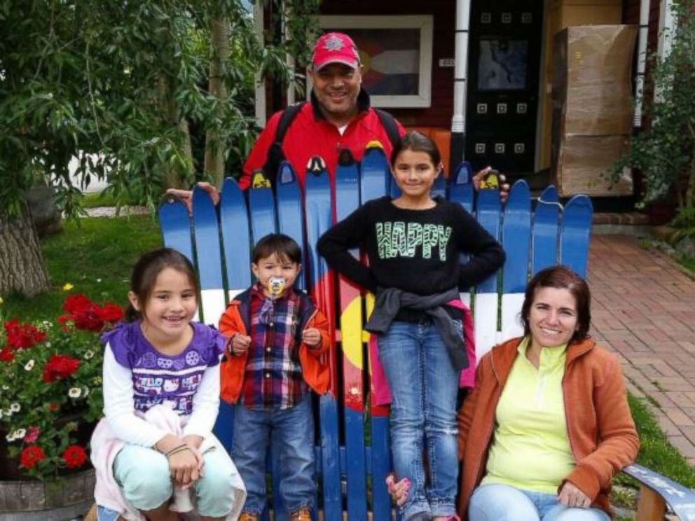 PHOTO: Carlos Funez and his family lost their Santa Rosa home from the northern California wildfires.
