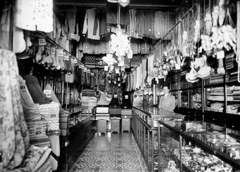PHOTO: Shibayama's family store in Lima, Peru, 1931.