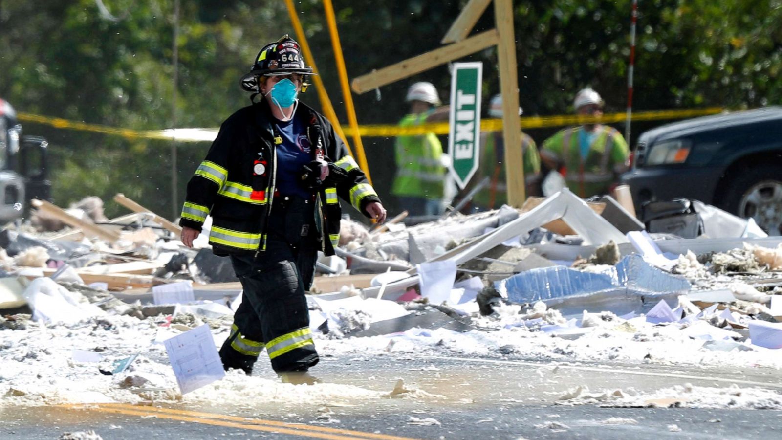 Veteran fire captain killed in massive explosion that demolished