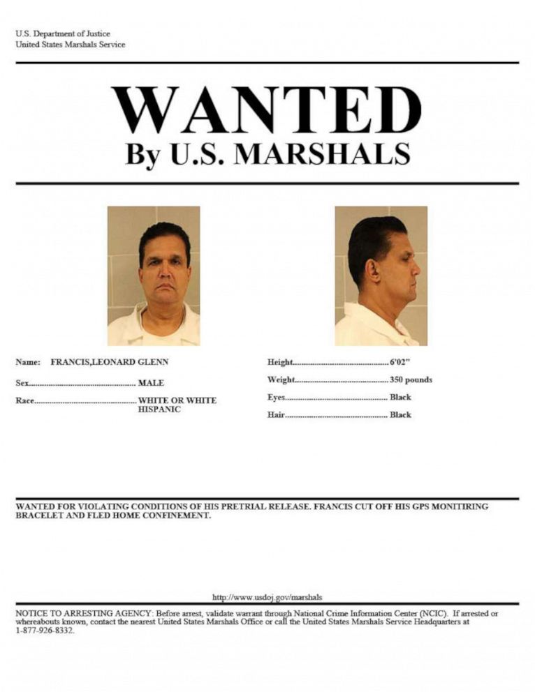 PHOTO: Leonard "Fat Leonard" Francis is in the wanted poster released by the U.S. Marshals Service.