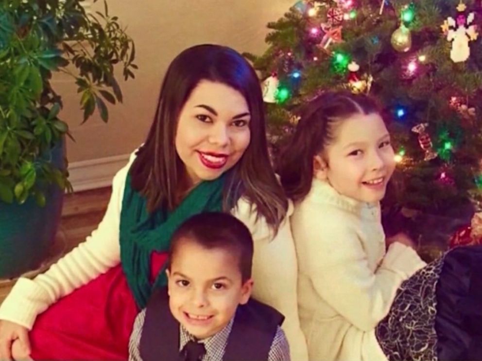 PHOTO: Antoinette Suina poses in this undated photo with her 9-year-old daughter, Ariana Suina, and 6-year-old son, Joel Mumaw, who was killed when an Albuquerque, N.M., police officer racing to a crime in progress hit their vehicle in April 2017.